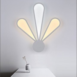 Lámparas de pared modernas estilo simplicidad acrílico sala de estar pasillo dormitorio hotel habitaciones lámpara de noche