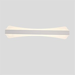 Lámpara de espejo de 10 W de alta calidad, luces de baño de acero inoxidable y acrílico, luces de pared, iluminación de maquillaje