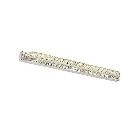 Lámpara de espejo larga de alta calidad para baño, lámpara de pared de metal y cristal. Lámpara de espejo larga de alta calidad para baño, lámpara de pared de metal y cristal.