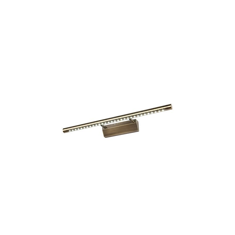 Lámpara de espejo de tubo redondo de hardware