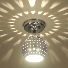 Lámpara empotrada moderna de metal galvanizado estilo mini contemporáneo