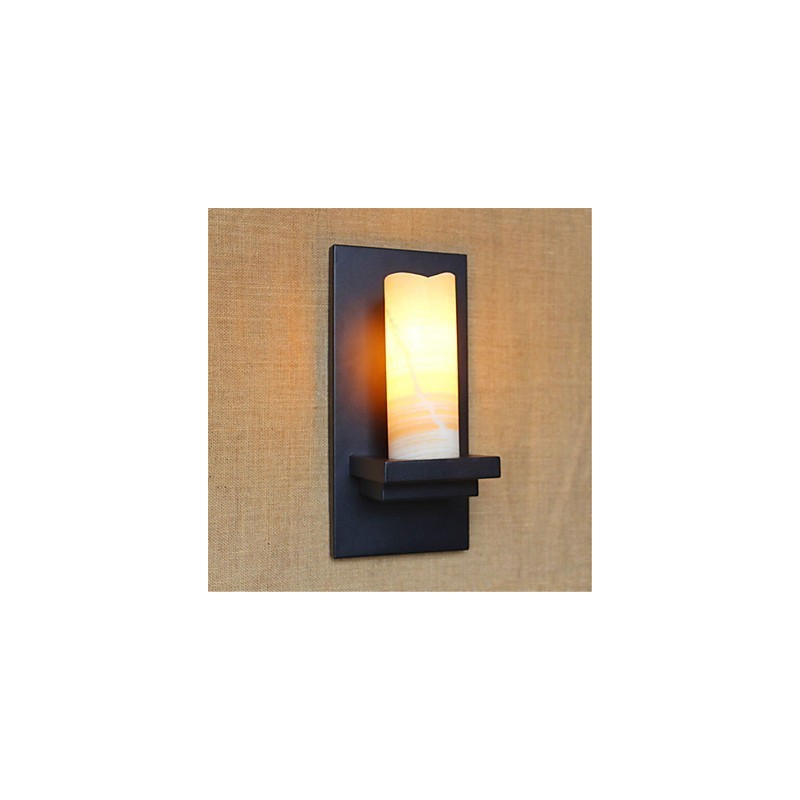 Apliques de pared con luz ambiental de estilo retro campestre para proteger los ojos