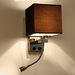 Apliques de pared modernos y contemporáneos con acabado galvanizado para iluminación ambiental.