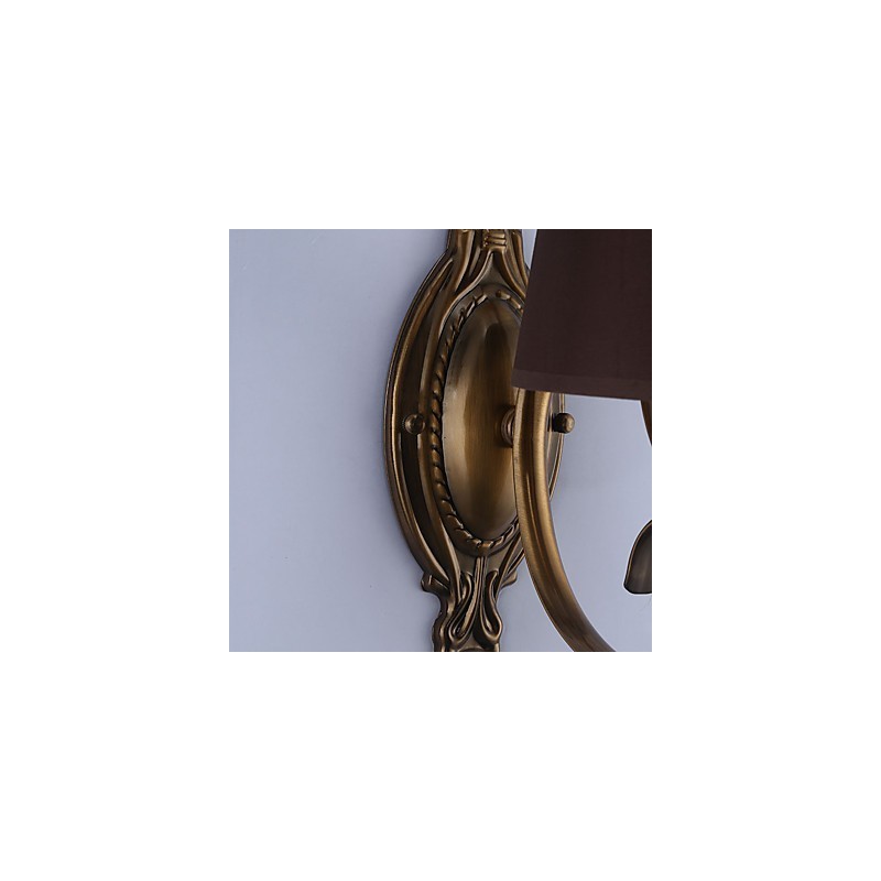 Apliques de pared con luz empotrada, clásicos tradicionales, galvanizados, para protección ocular.