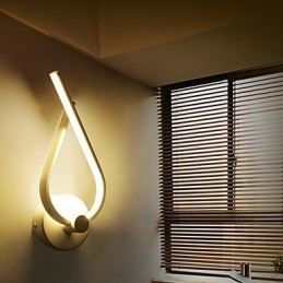 Apliques de pared modernos contemporáneos integrados Otros con función de iluminación ascendente Apliques de pared