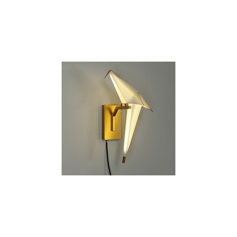 Apliques de pared modernos y contemporáneos con acabado galvanizado para iluminación empotrada.