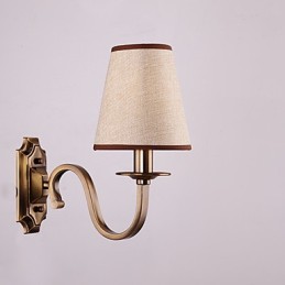 Apliques de pared con luz empotrada, clásicos tradicionales, galvanizados, para protección ocular.