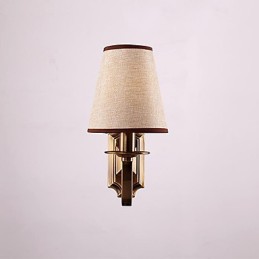 Apliques de pared con luz empotrada, clásicos tradicionales, galvanizados, para protección ocular.