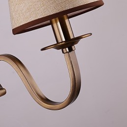 Apliques de pared con luz empotrada, clásicos tradicionales, galvanizados, para protección ocular.