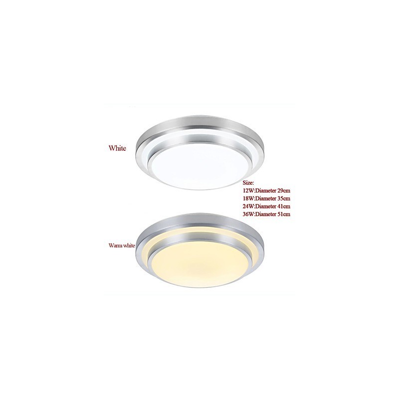 Lámparas empotradas La luz redonda simple moderna
