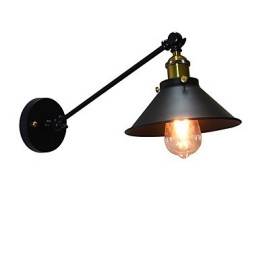 Lámpara de pared de hierro Buzz Wall Lámpara de sable de luz negro tonto en la pared