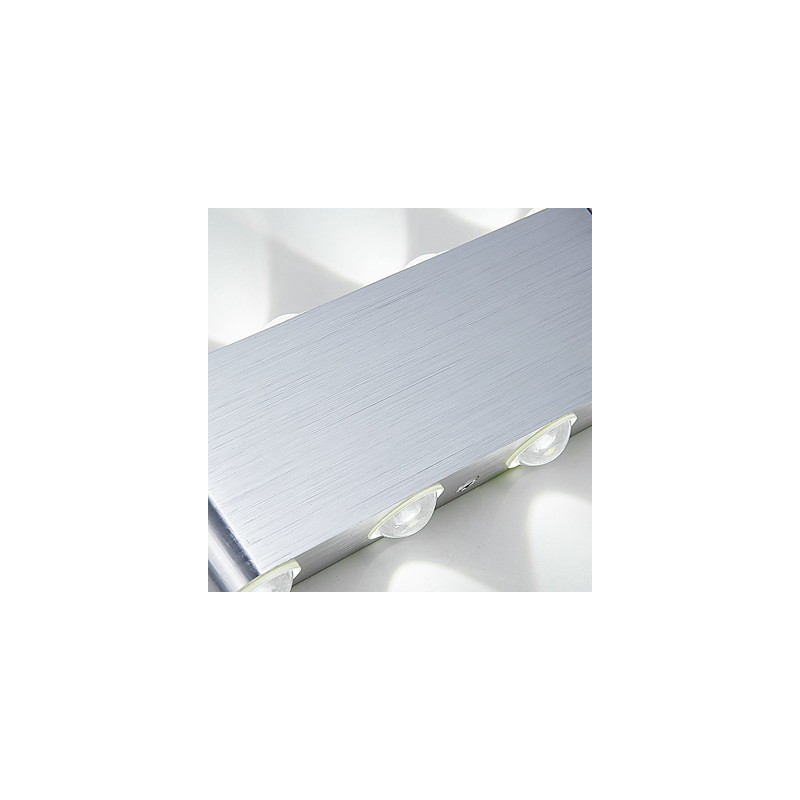 Lámpara de pared empotrada de aluminio moderna y ligera integrada