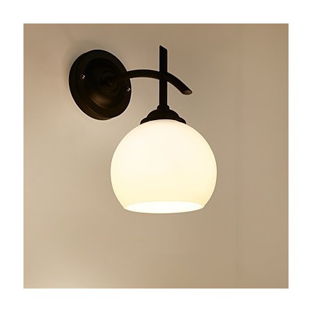 Apliques de pared con luz descendente para protección ocular con pintura contemporánea moderna