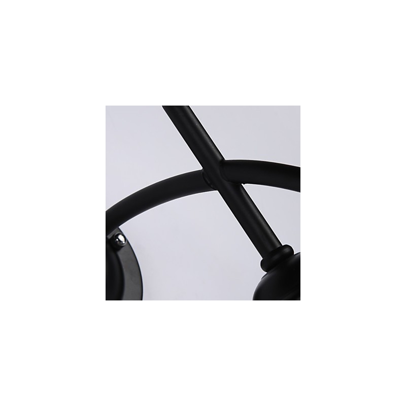 Apliques de pared con luz descendente para protección ocular con pintura contemporánea moderna