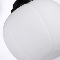 Apliques de pared con luz descendente para protección ocular con pintura contemporánea moderna