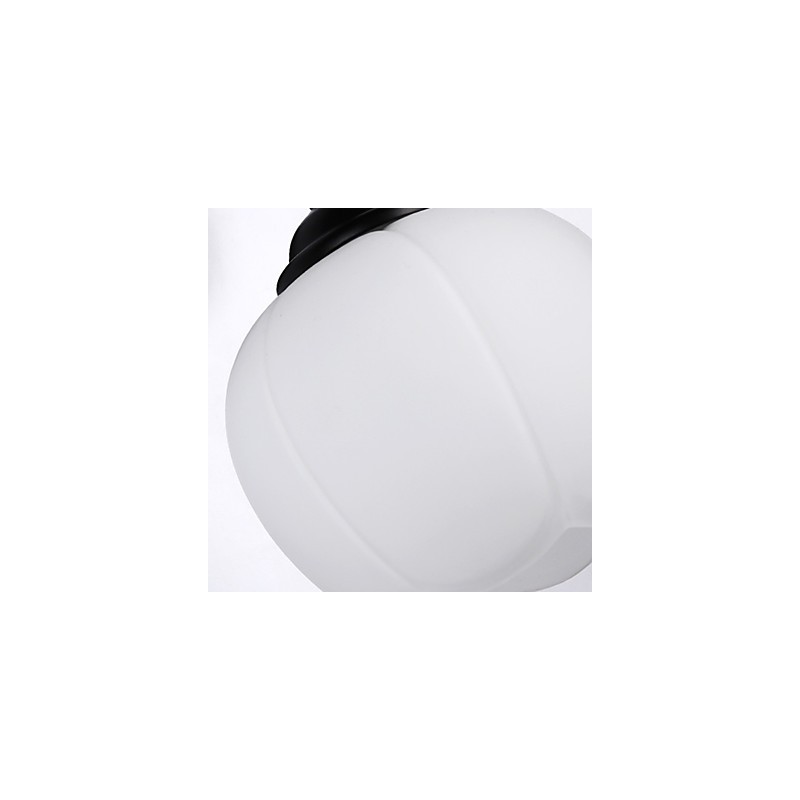 Apliques de pared con luz descendente para protección ocular con pintura contemporánea moderna