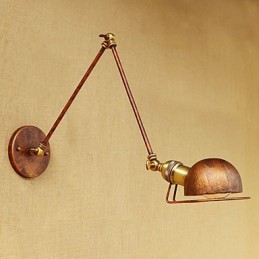 Moderno, contemporáneo, estilo campestre retro galvanizado para protección ocular de estilo mini.