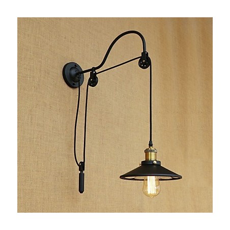 Aplique de pared con luz ambiental de elevación ajustable con pintura retro campestre Aplique de pared con luz ambiental de elevación ajustable con pintura retro campestre