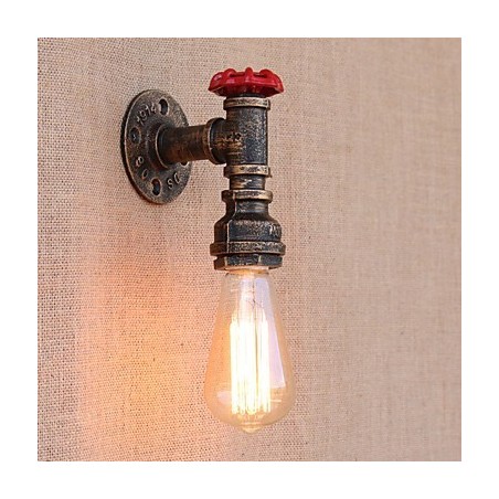 Aplique de pared con luz ambiental estilo mini con pintura retro campestre Aplique de pared con luz ambiental estilo mini con pintura retro campestre