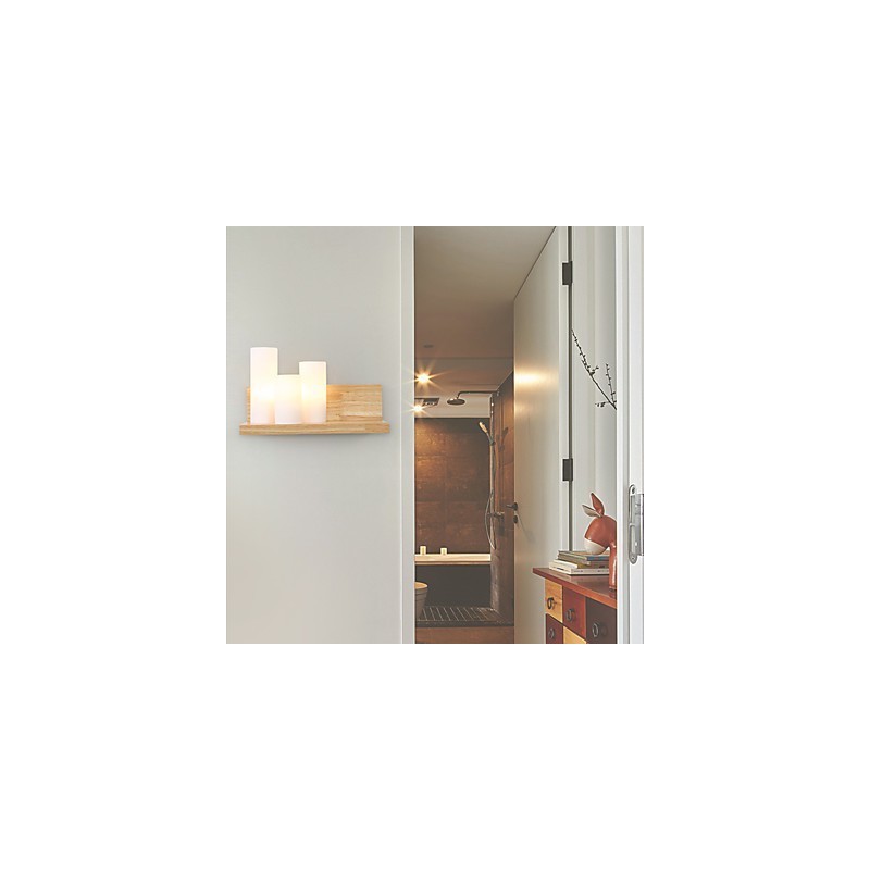 Apliques de pared con luz ambiental, acabado en óxido negro contemporáneo y moderno para protección ocular.