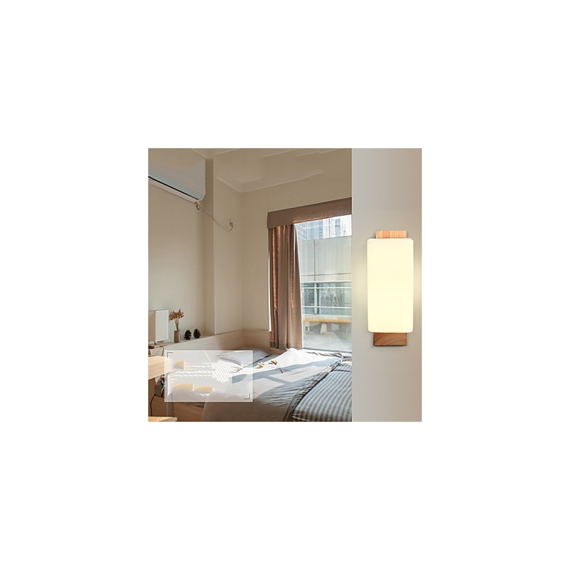 Apliques de pared con luz ambiental y protección ocular con pintura contemporánea moderna