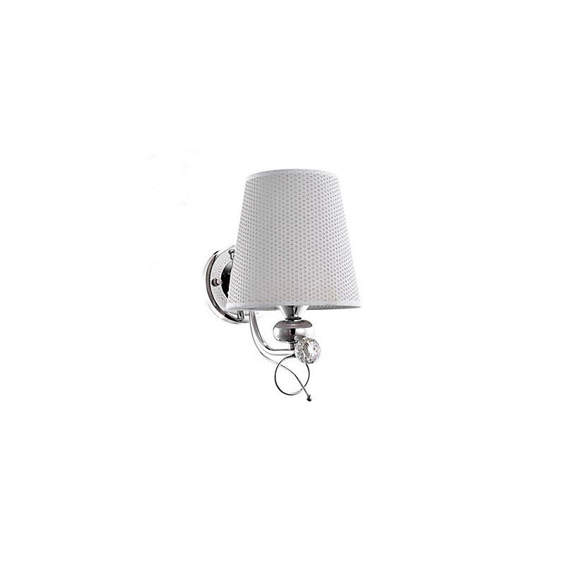Lámpara de pared moderna y contemporánea con acabado galvanizado para protección ocular de estilo mini.