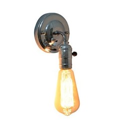 Apliques de pared Aplique de pared Lámpara de pared de hierro Lámpara de sable de luz negra tonta en la pared