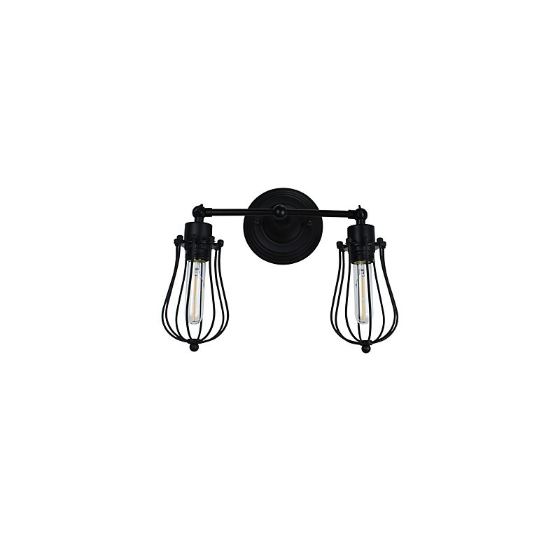 Pintura rústica de cabaña para iluminación ambiental Lámparas de pared Lámpara de pared