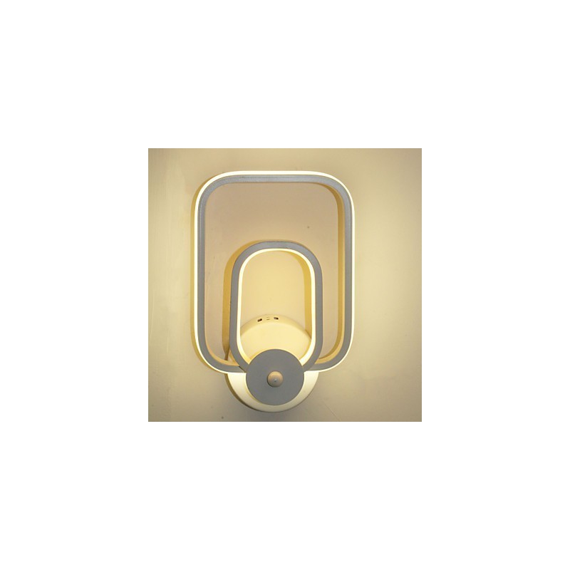 Lámpara de pared de aluminio moderna minimalista para balcón, escalera, lámpara de pared decorativa, luces de noche