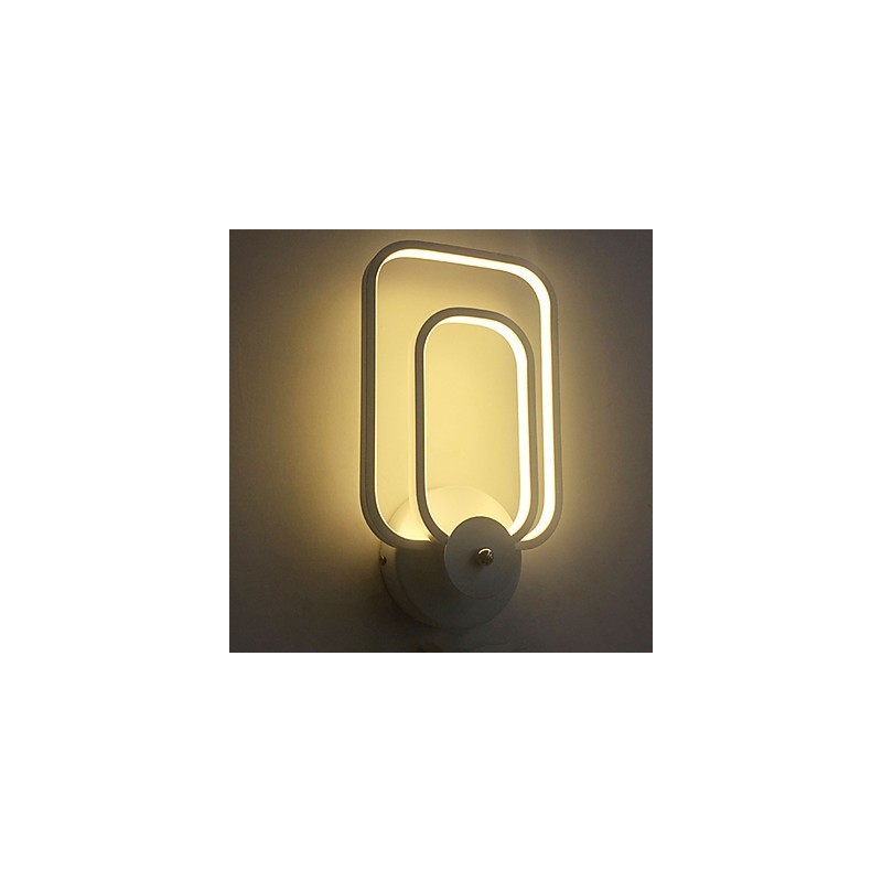 Lámpara de pared de aluminio moderna minimalista para balcón, escalera, lámpara de pared decorativa, luces de noche