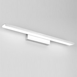 Lámpara de espejo de 32 W de alta calidad, luces de baño, materiales de aluminio y luces de pared de acrílico, iluminación de maquillaje