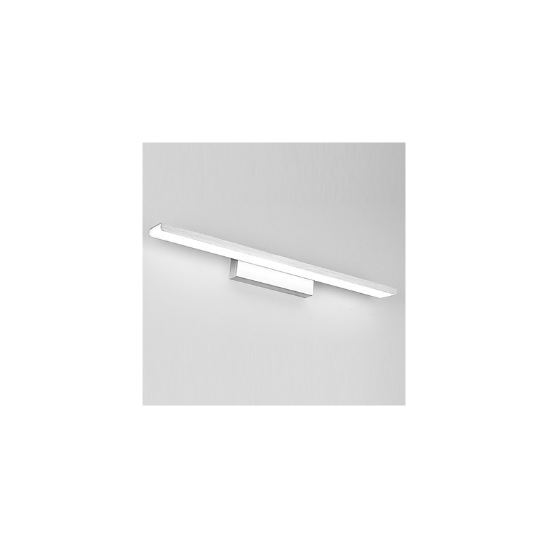 Lámpara de espejo de 32 W de alta calidad, luces de baño, materiales de aluminio y luces de pared de acrílico, iluminación de maquillaje