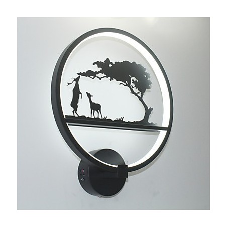 Lámpara de pared de aluminio de nueva iluminación, lámpara de pared moderna y sencilla, luces artísticas para pasillos, iluminación comercial para mesita de noche