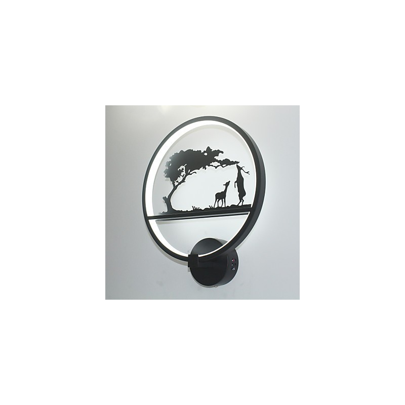 Lámpara de pared de aluminio de nueva iluminación, lámpara de pared moderna y sencilla, luces artísticas para pasillos, iluminación comercial para mesita de noche