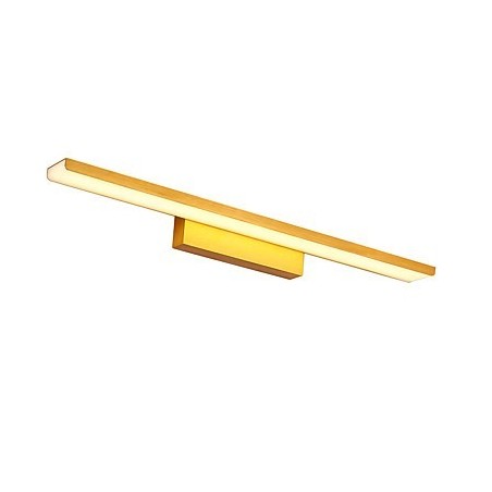 Lámpara de espejo Luces de baño Materiales de aluminio y acrílico Luces de pared Iluminación de maquillaje Lámpara de espejo Luces de baño Materiales de aluminio y acrílico Luces de pared Iluminación de maquillaje