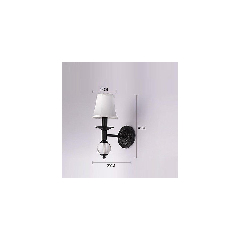 Apliques de pared con luz ambiental de pintura vintage sencilla de estilo rústico