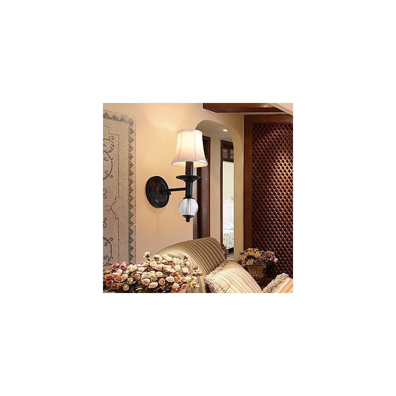 Apliques de pared con luz ambiental de pintura vintage sencilla de estilo rústico