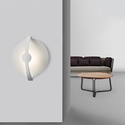 Lámpara de pared de hierro forjado estilo cabaña, estilo rústico, moderna, contemporánea, con pintura decorativa para iluminación ambiental de estilo mini.
