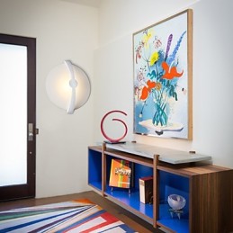 Lámpara de pared de hierro forjado estilo cabaña, estilo rústico, moderna, contemporánea, con pintura decorativa para iluminación ambiental de estilo mini.