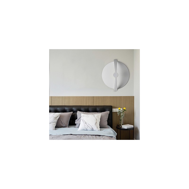 Lámpara de pared de hierro forjado estilo cabaña, estilo rústico, moderna, contemporánea, con pintura decorativa para iluminación ambiental de estilo mini.