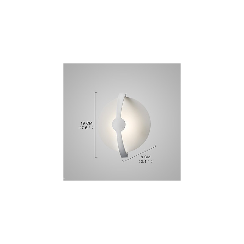 Lámpara de pared de hierro forjado estilo cabaña, estilo rústico, moderna, contemporánea, con pintura decorativa para iluminación ambiental de estilo mini.