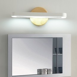 Apliques de pared con luz ambiental contemporánea moderna y característica