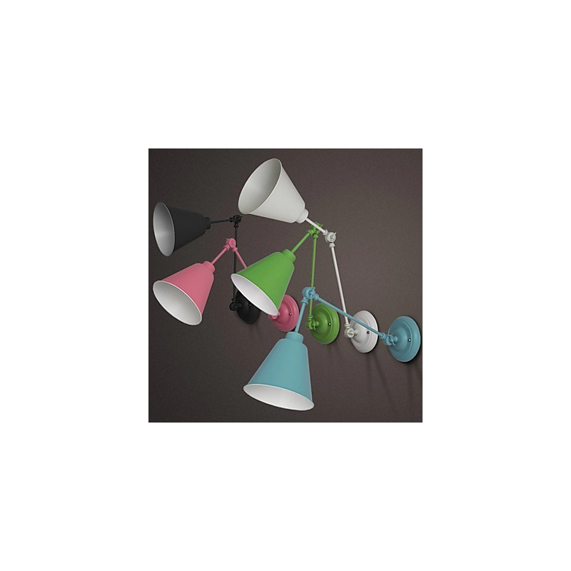 Apliques de pared con luz ambiental contemporánea moderna y característica