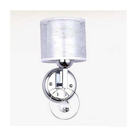 Apliques de pared de cristal moderno contemporáneo galvanizado con iluminación ascendente Apliques de pared de cristal moderno contemporáneo galvanizado con iluminación ascendente