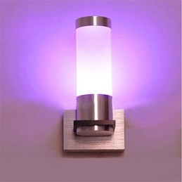 Característica novedosa para apliques de pared de luz ambiental de estilo mini con múltiples tonos, lámpara de pared