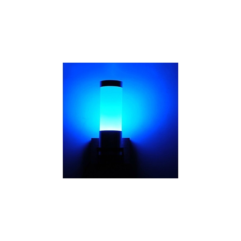 Característica novedosa para apliques de pared de luz ambiental de estilo mini con múltiples tonos, lámpara de pared