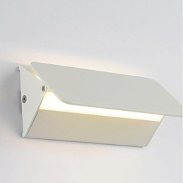 Lámpara de pared moderna, aplique de pared de aluminio ajustable para dormitorio, comedor, sala de estar, iluminación interior, luminaria de pared