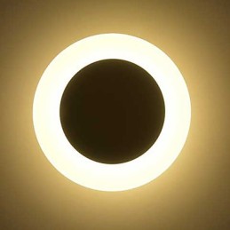 Apliques de pared modernos contemporáneos integrados para luz ambiental Lámpara de pared