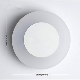 Apliques de pared modernos contemporáneos integrados para luz ambiental Lámpara de pared