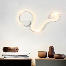 Lámparas de pared modernas de metal creativas para sala de estar, pasillo, dormitorio, habitaciones de hotel, iluminación decorativa de noche